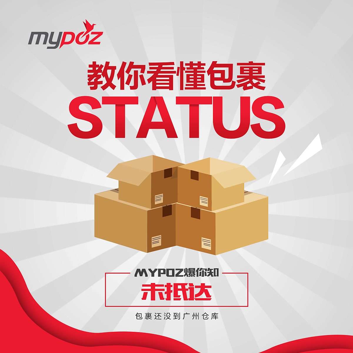 包裹状态是什么？怎样看？ - MYPOZ 全球进货弹指间.安心托付快乐收